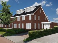 Nieuwbouw maatwerk 2 onder 1 kap woningen in de nieuwbouw wijk van Giethoorn